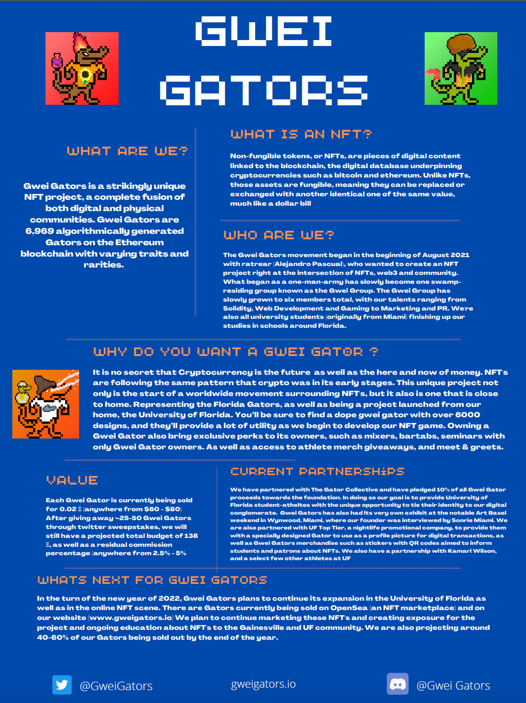 Gwei Gators Overview